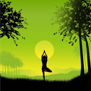 Yoga posture - osteopathy